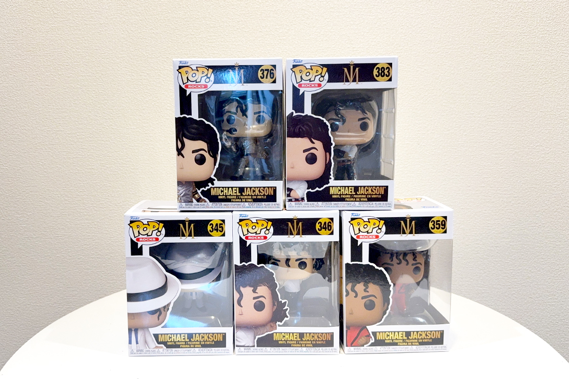 FUNKO POP マイケル・ジャクソン・フィギュア5体セット　1名様